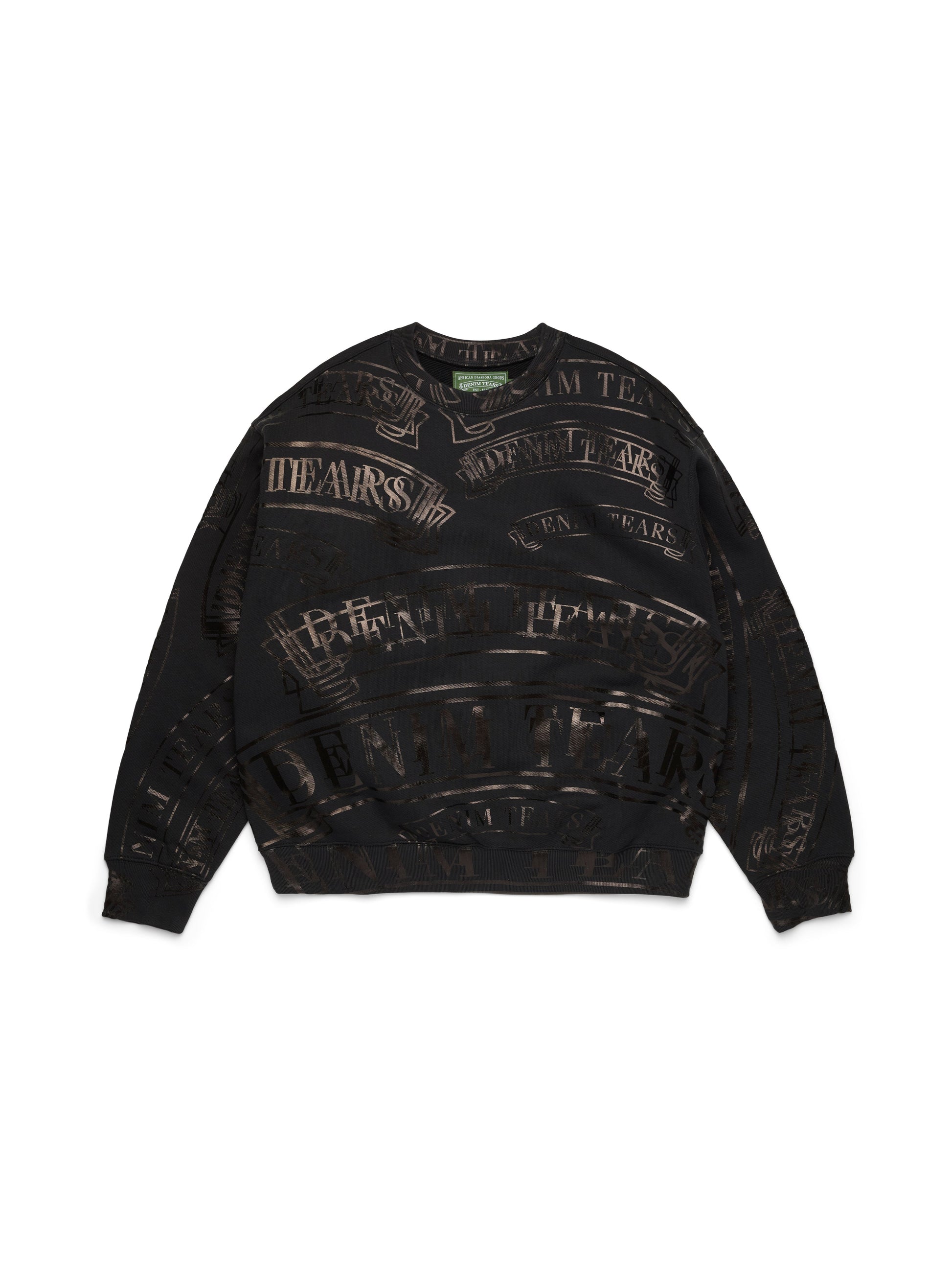 ADG Banner Print Crewneck Black