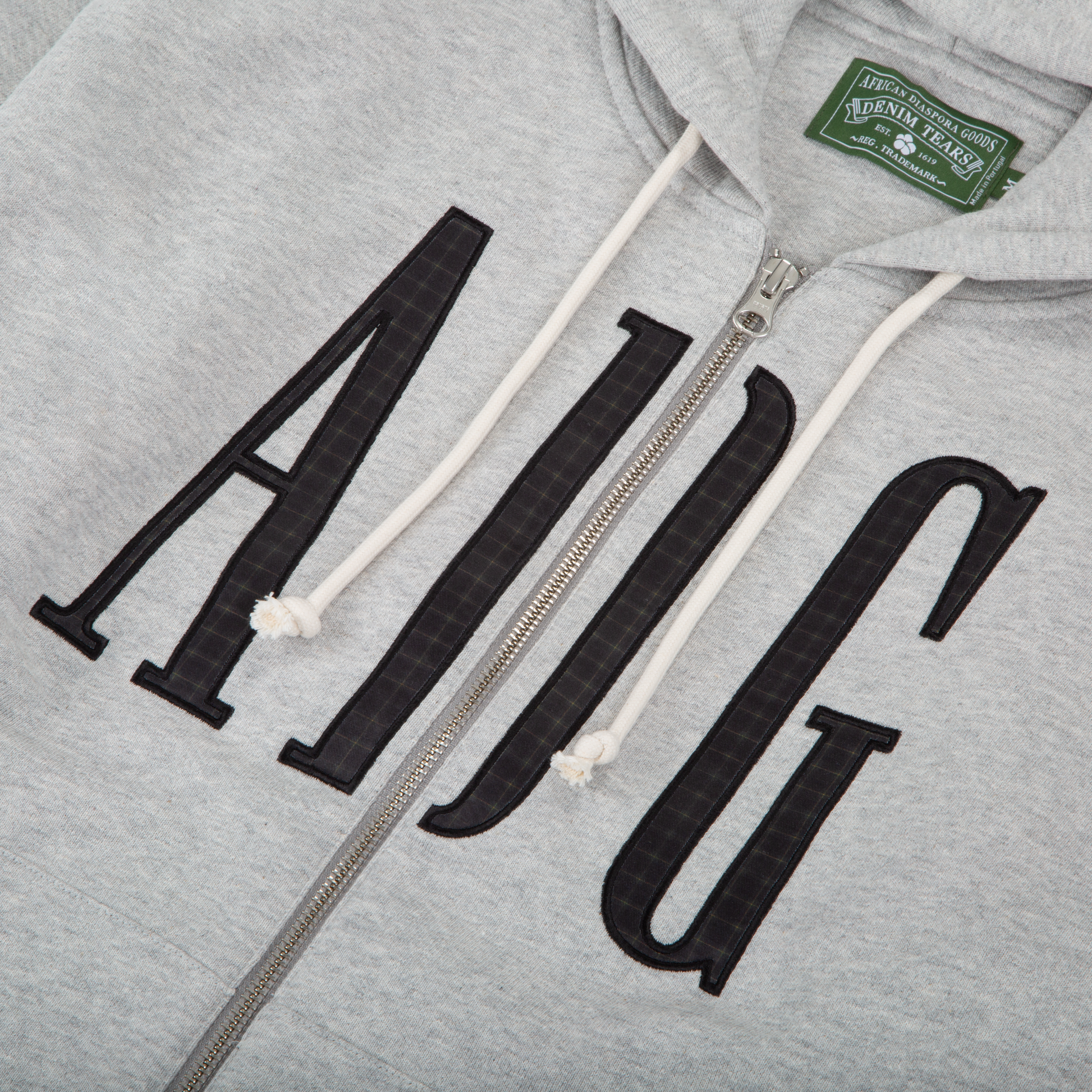 ADG Inc. Zip Hoodie Grey – view 3