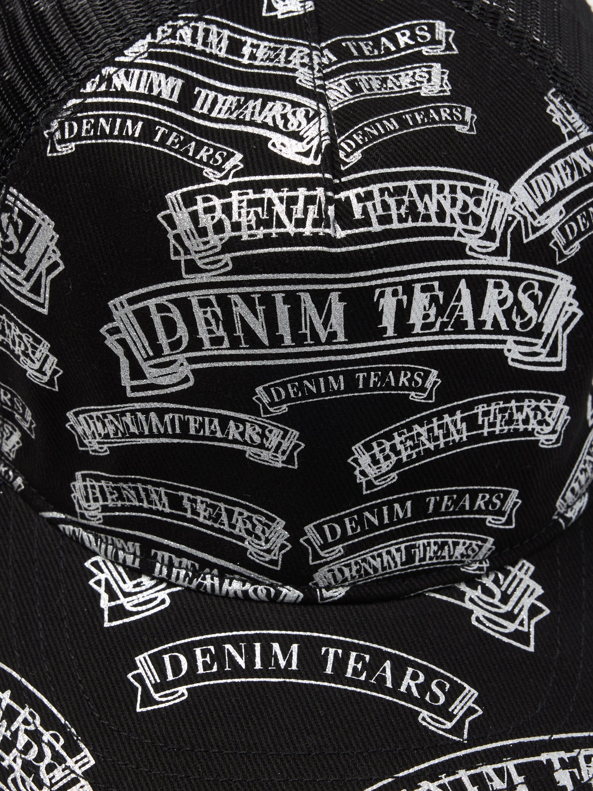 DT Stamp Pattern Trucker Hat Black – view 3