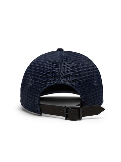 DT Stamp Pattern Trucker Hat Navy – view 2