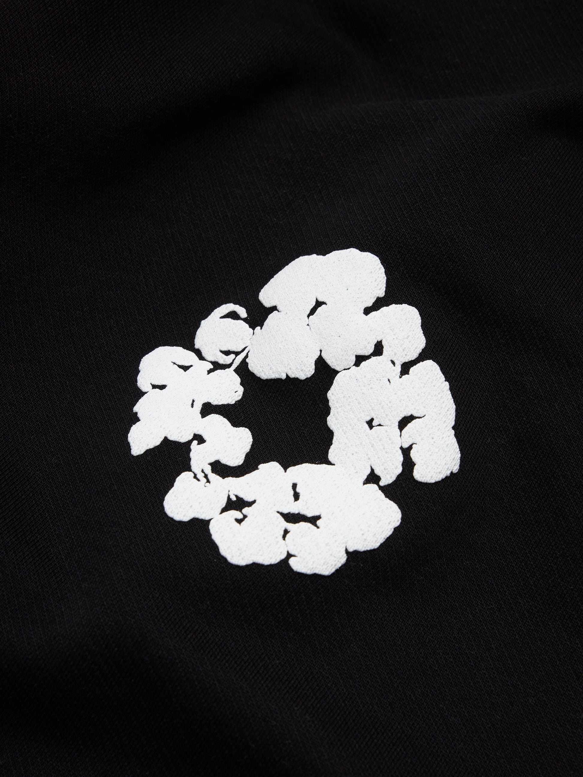 Cotton Wreath Sweatpants Black – view 3