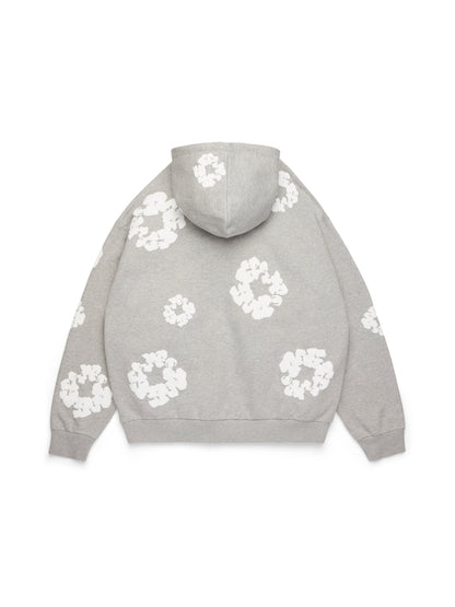 Cotton Wreath Hoodie Grey – view 2