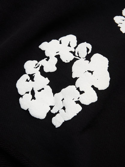 Cotton Wreath Sweatshorts Black – view 3