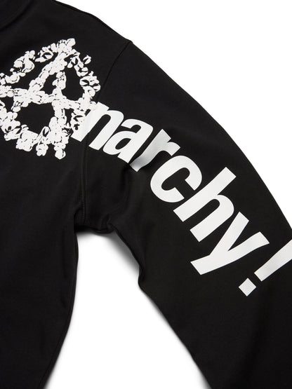 Anarchy Wreath Long Sleeve Tee Black – view 2
