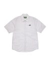 DT Panther Short Sleeve Button Up White