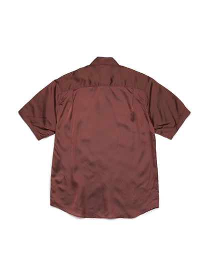 DT Panther Short Sleeve Button Up Red – view 2