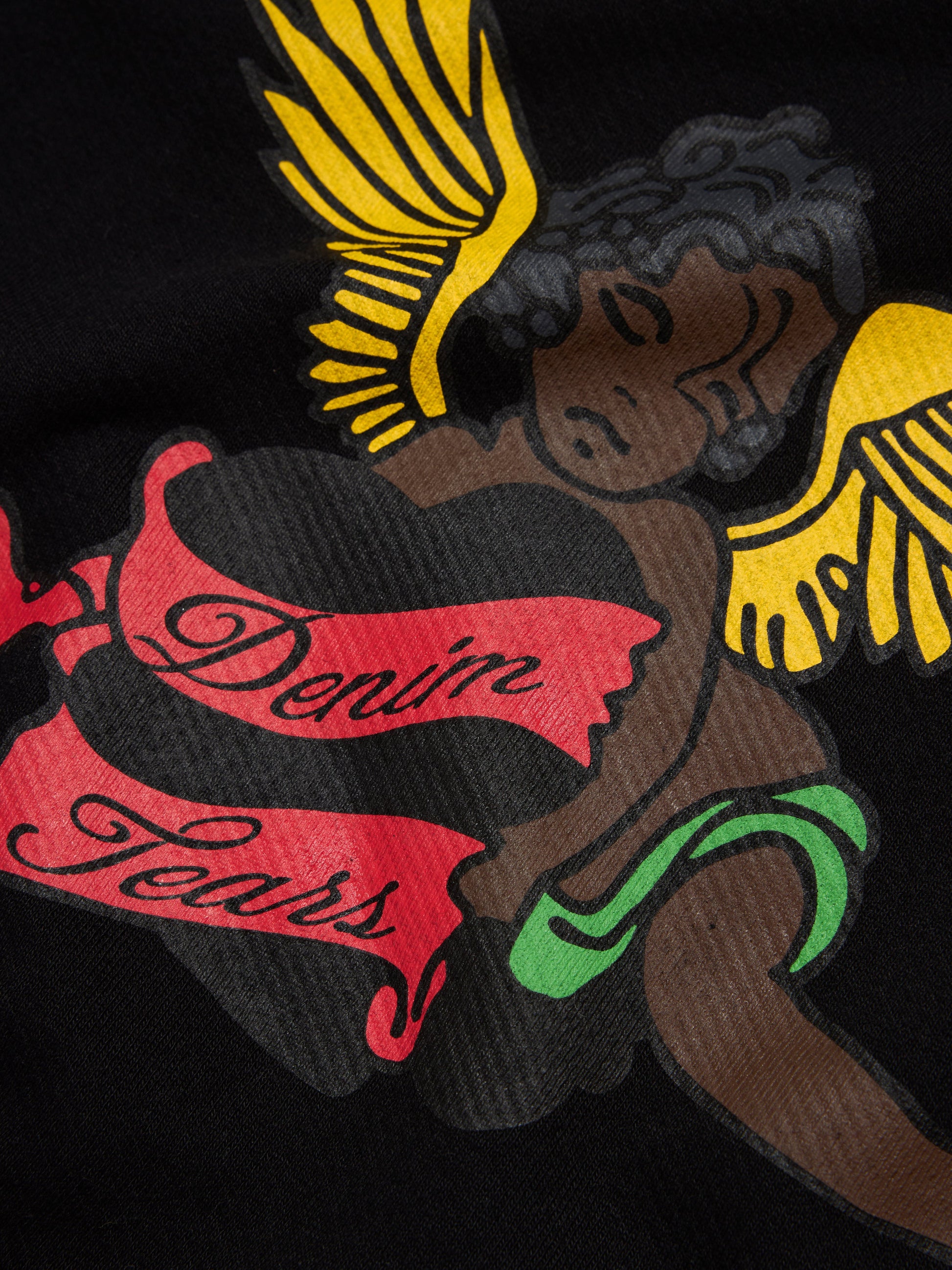Black Cherub Hoodie Black – view 2