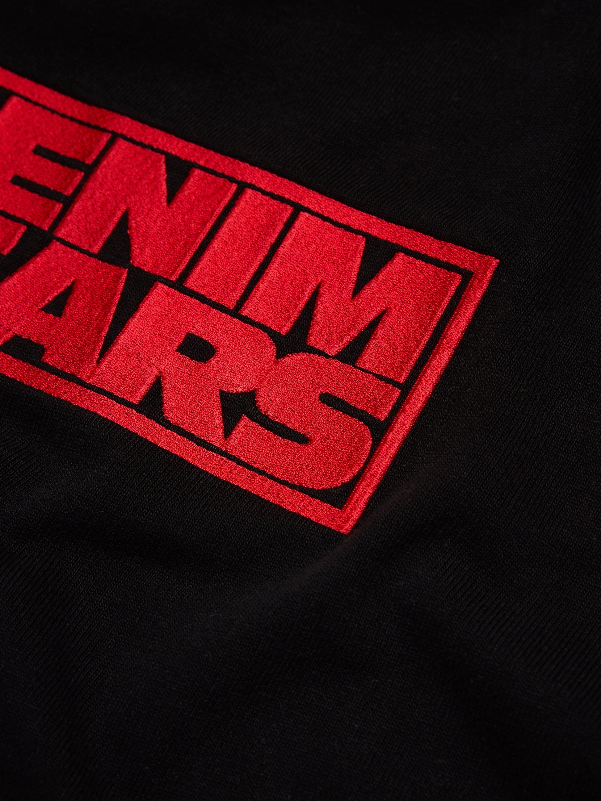 Larmes de Denim Tee Black – view 2