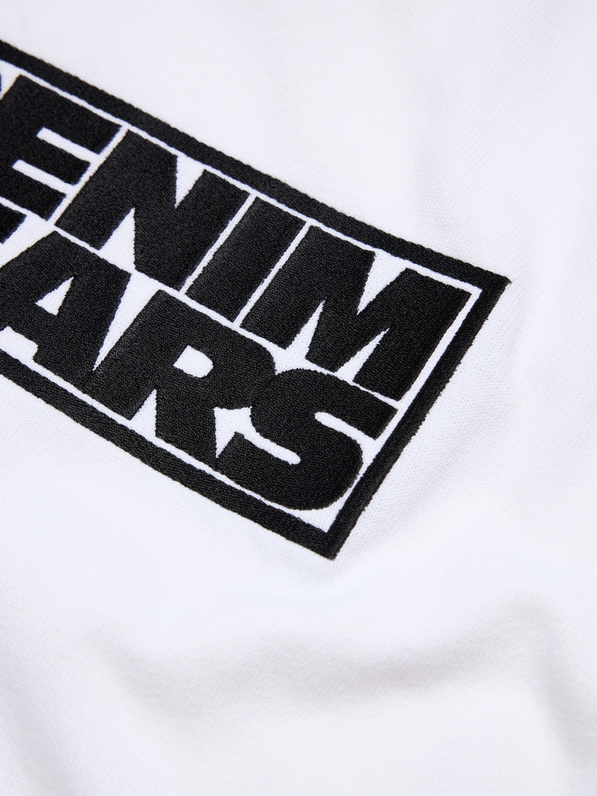 Larmes de Denim Tee White – view 2