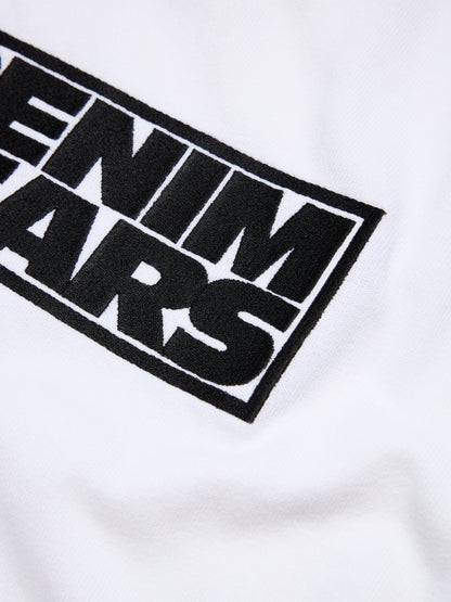 Larmes de Denim Tee White – view 2