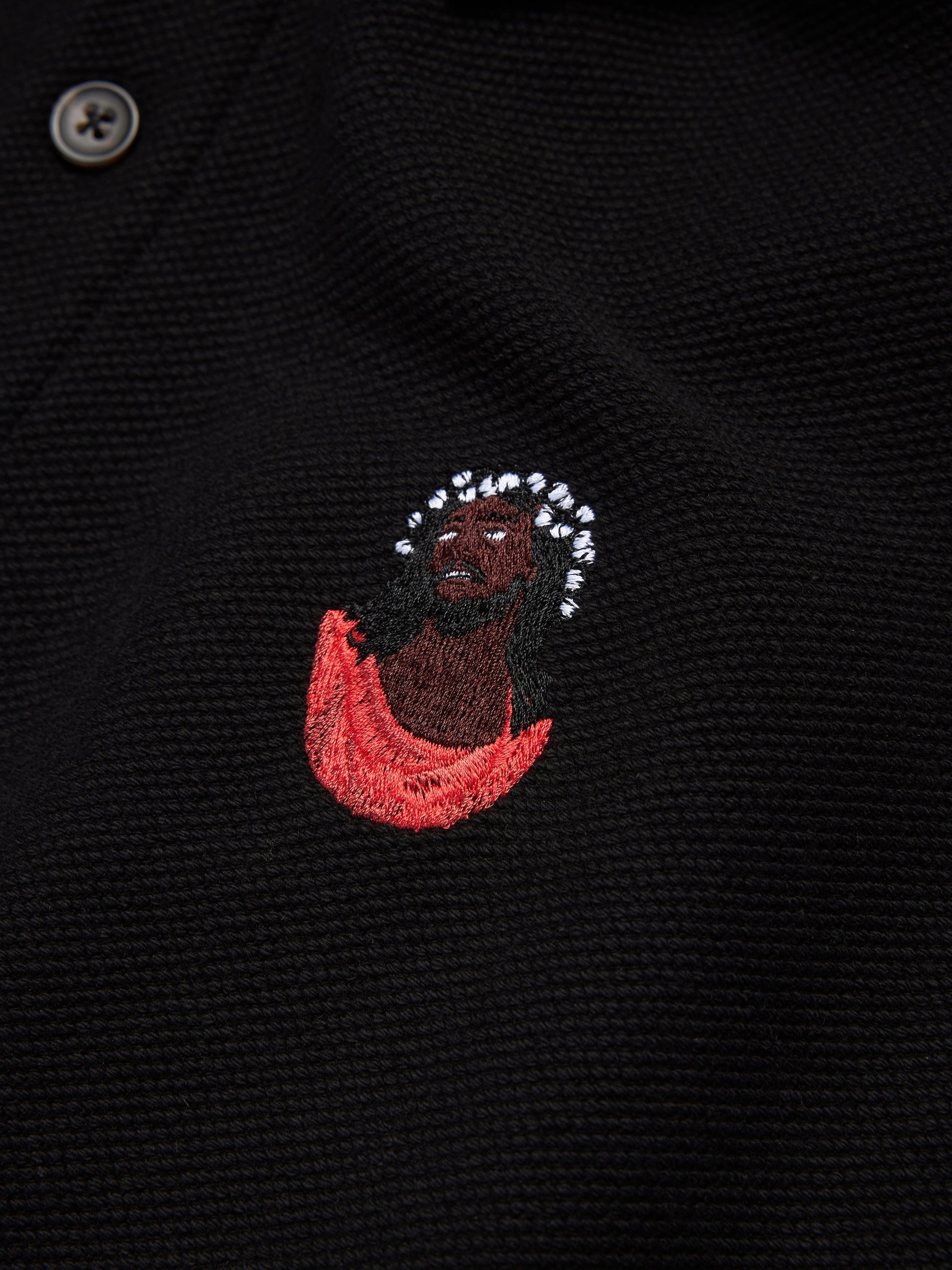 Biblical Polo Sweater Black – view 2