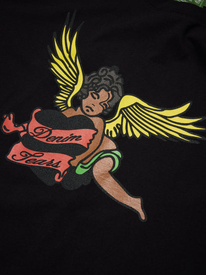 Black Cherub Tee Black – view 2