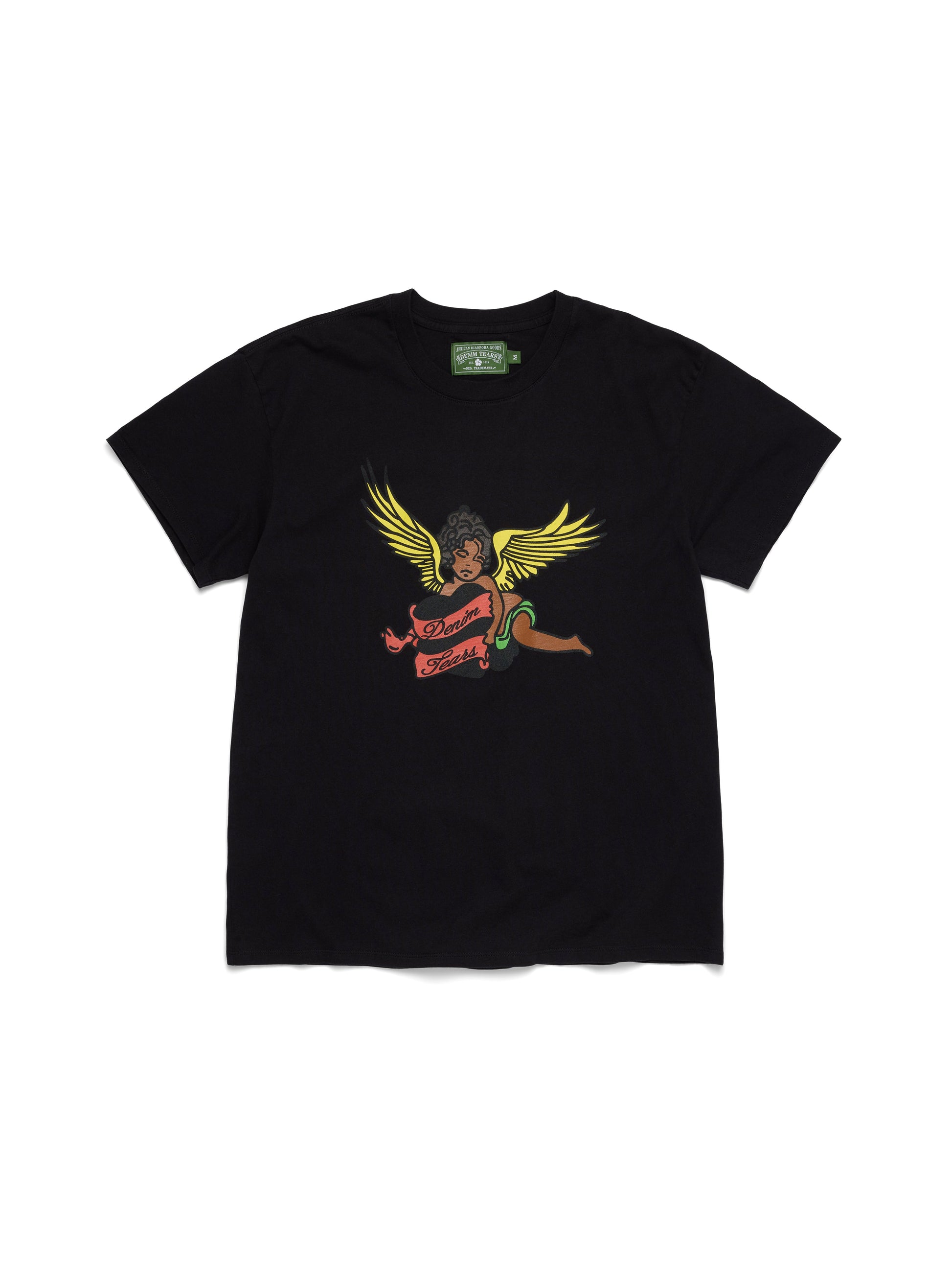 Black Cherub Tee Black