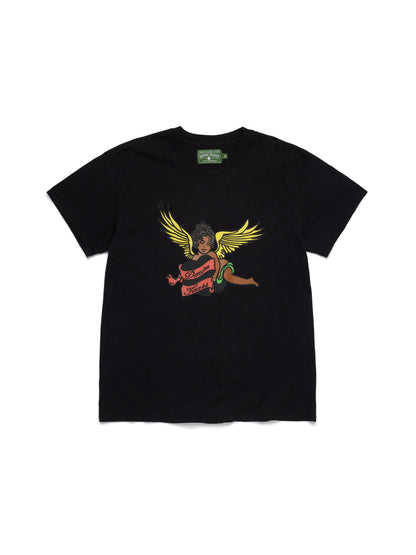 Black Cherub Tee Black