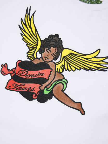 Black Cherub Tee White – view 2