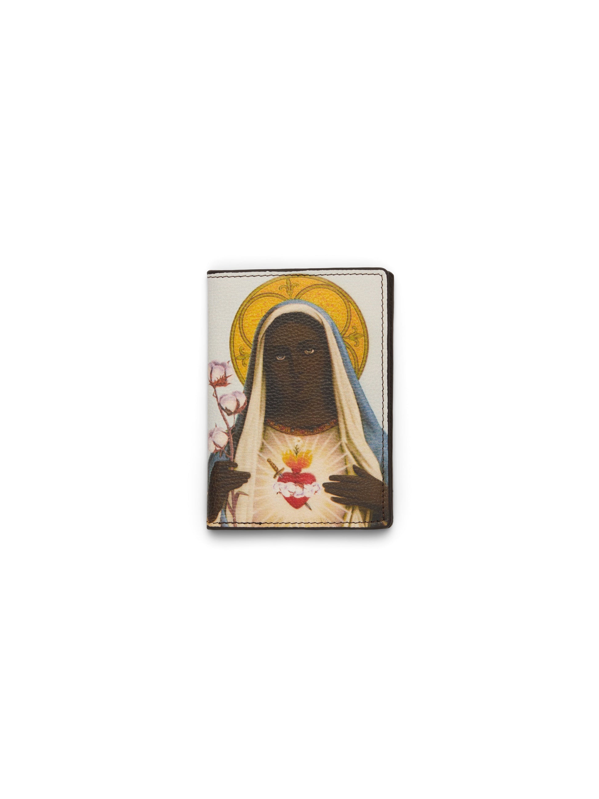 Black Mary Passport Holder