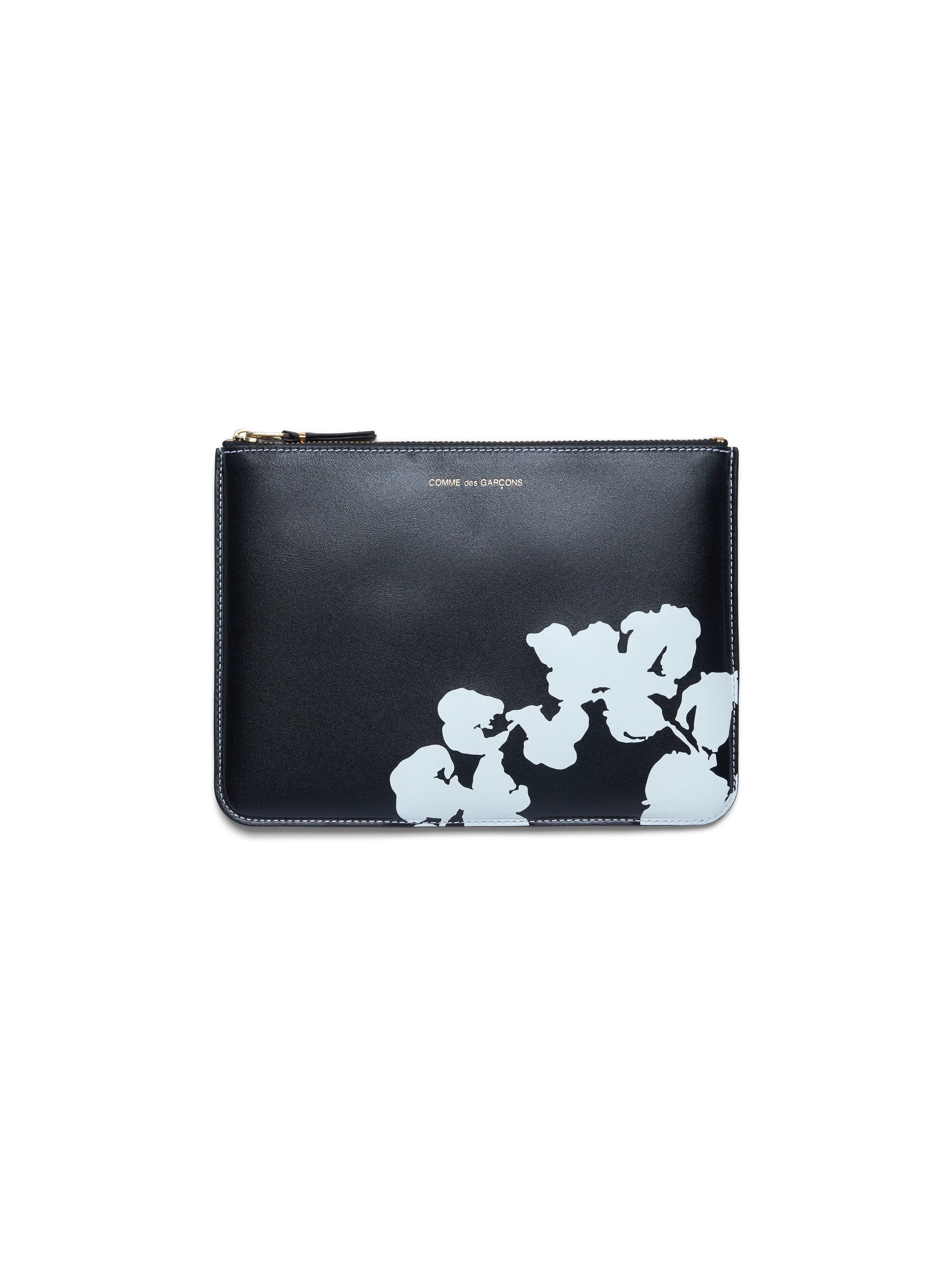Cotton Wreath Zip Pouch – view 2