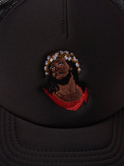 Crown Made of Cotton Trucker Hat – view 3