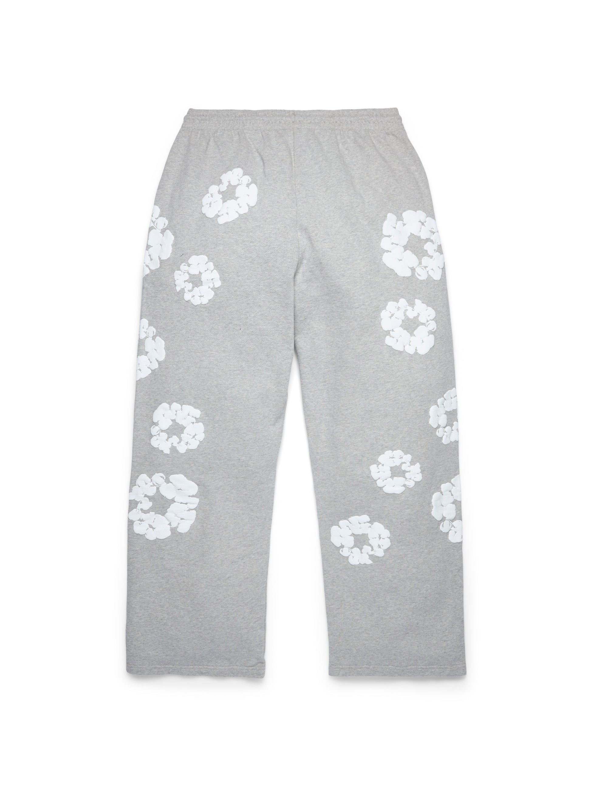 Cotton Wreath Baggy Sweatpants Grey – view 2