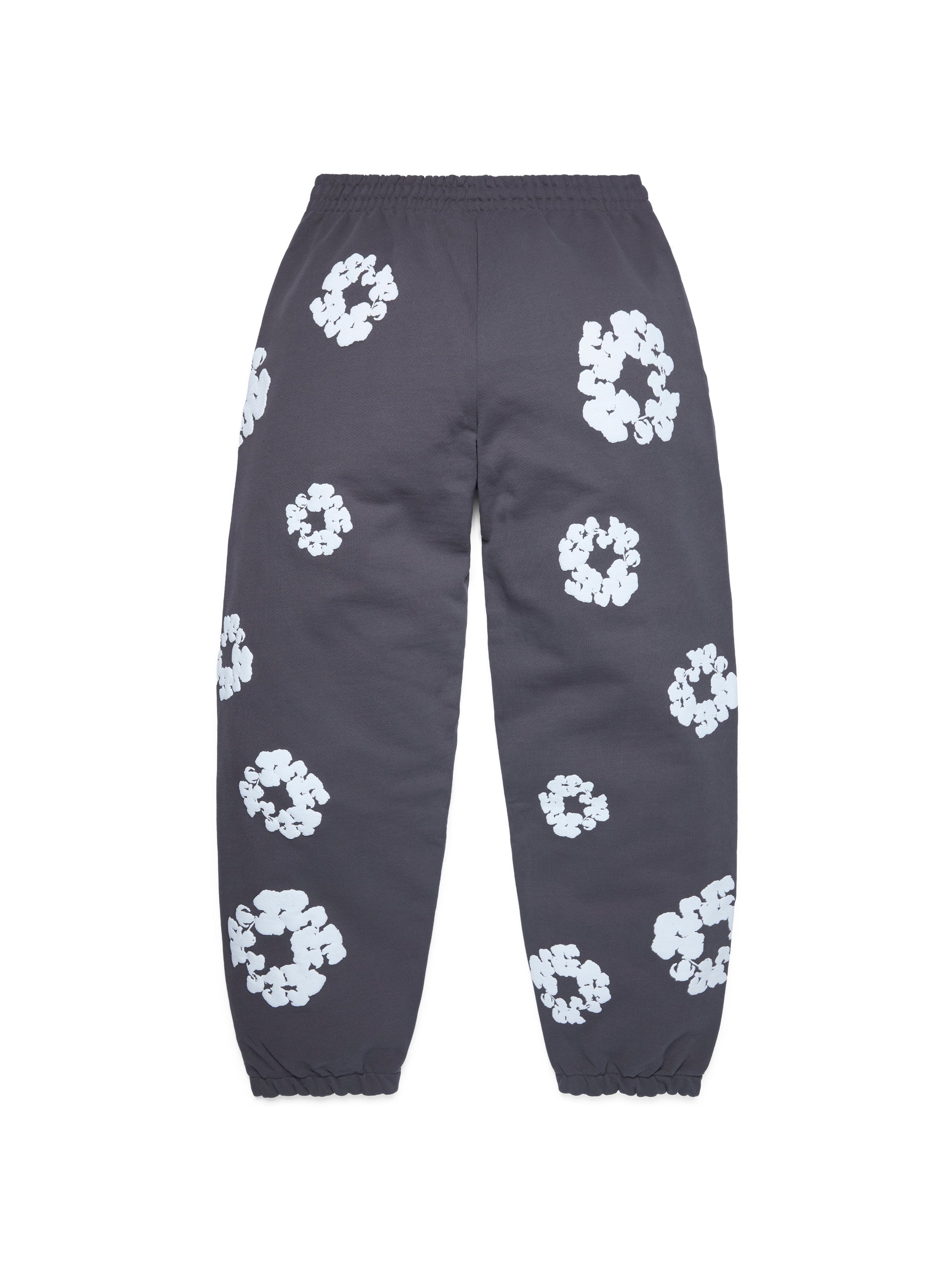 Cotton Wreath Sweatpants Charcoal – view 2