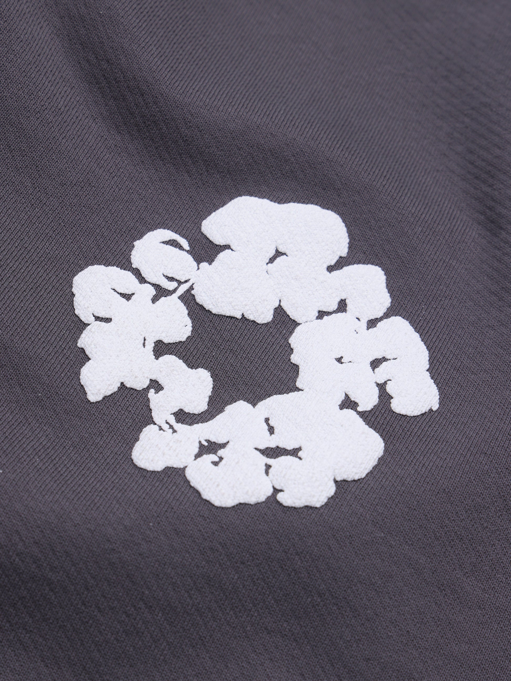 Cotton Wreath Sweatpants Charcoal – view 3