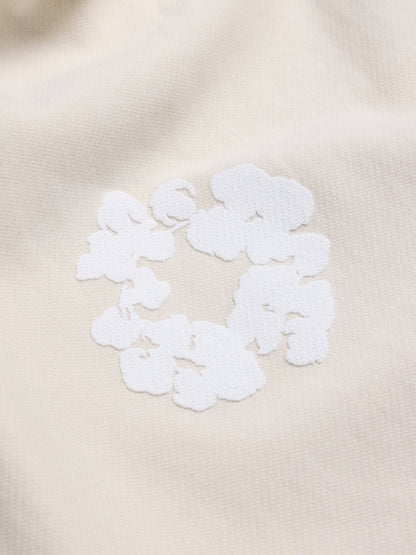 Cotton Wreath Sweatpants Oatmeal – view 3