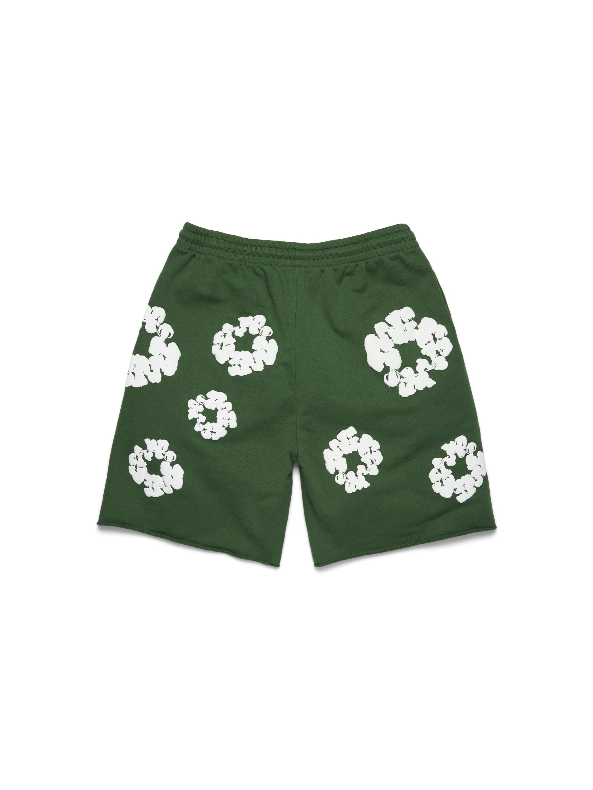 Cotton Wreath Sweatshorts Green – view 2