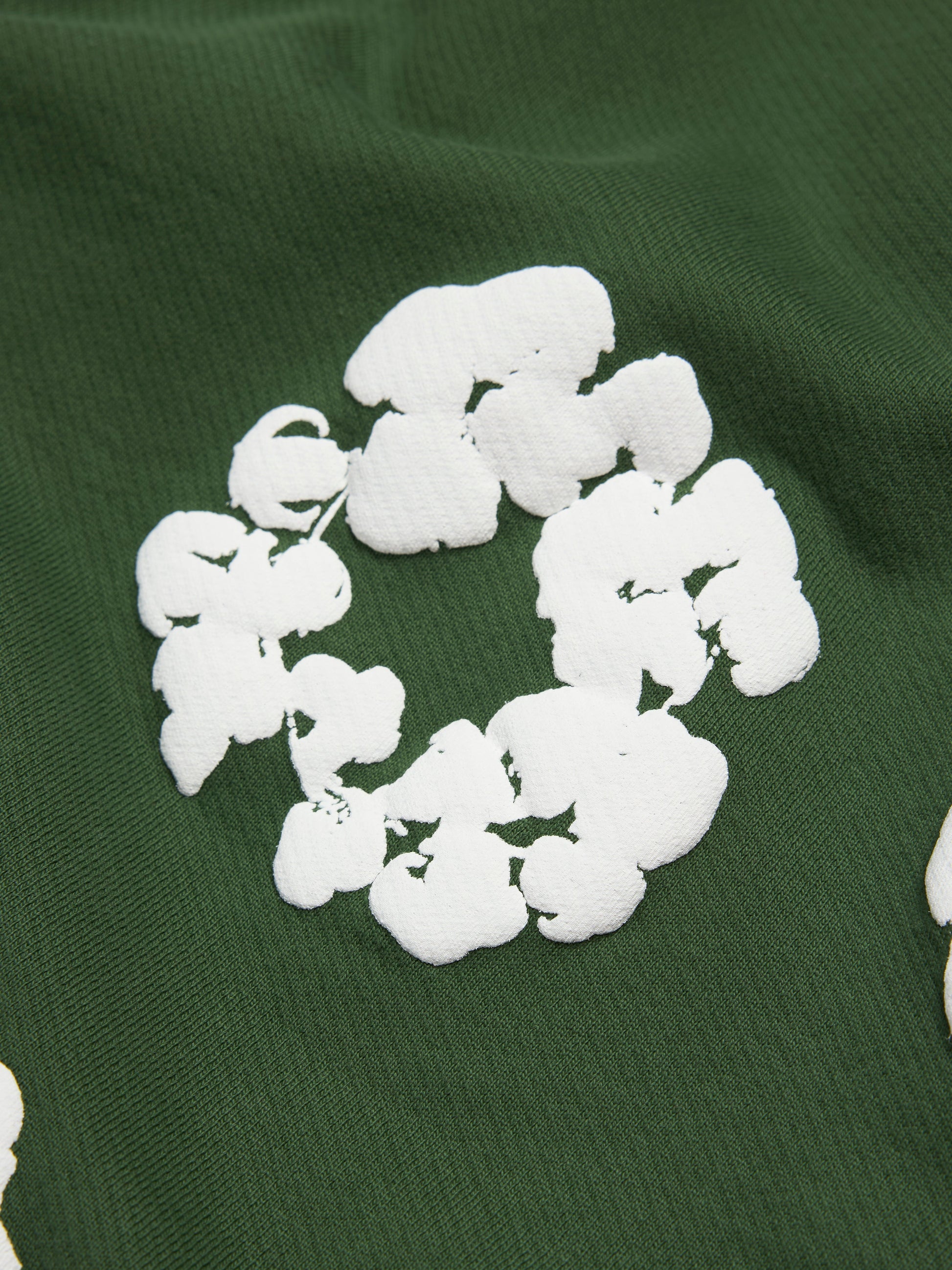 Cotton Wreath Sweatshorts Green – view 3