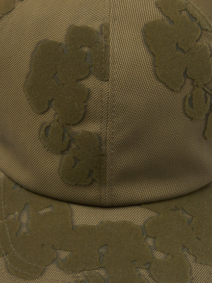 Cotton Wreath Flocked Cap Tan – view 3