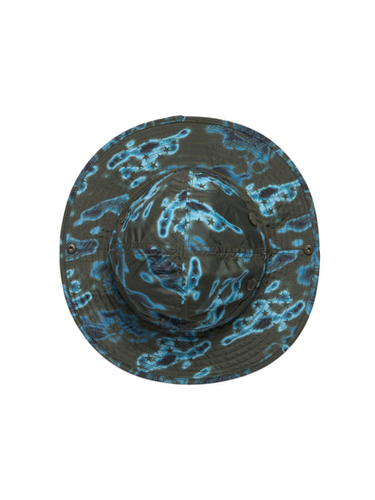 Cloud Camo Bucket Hat Green – view 2
