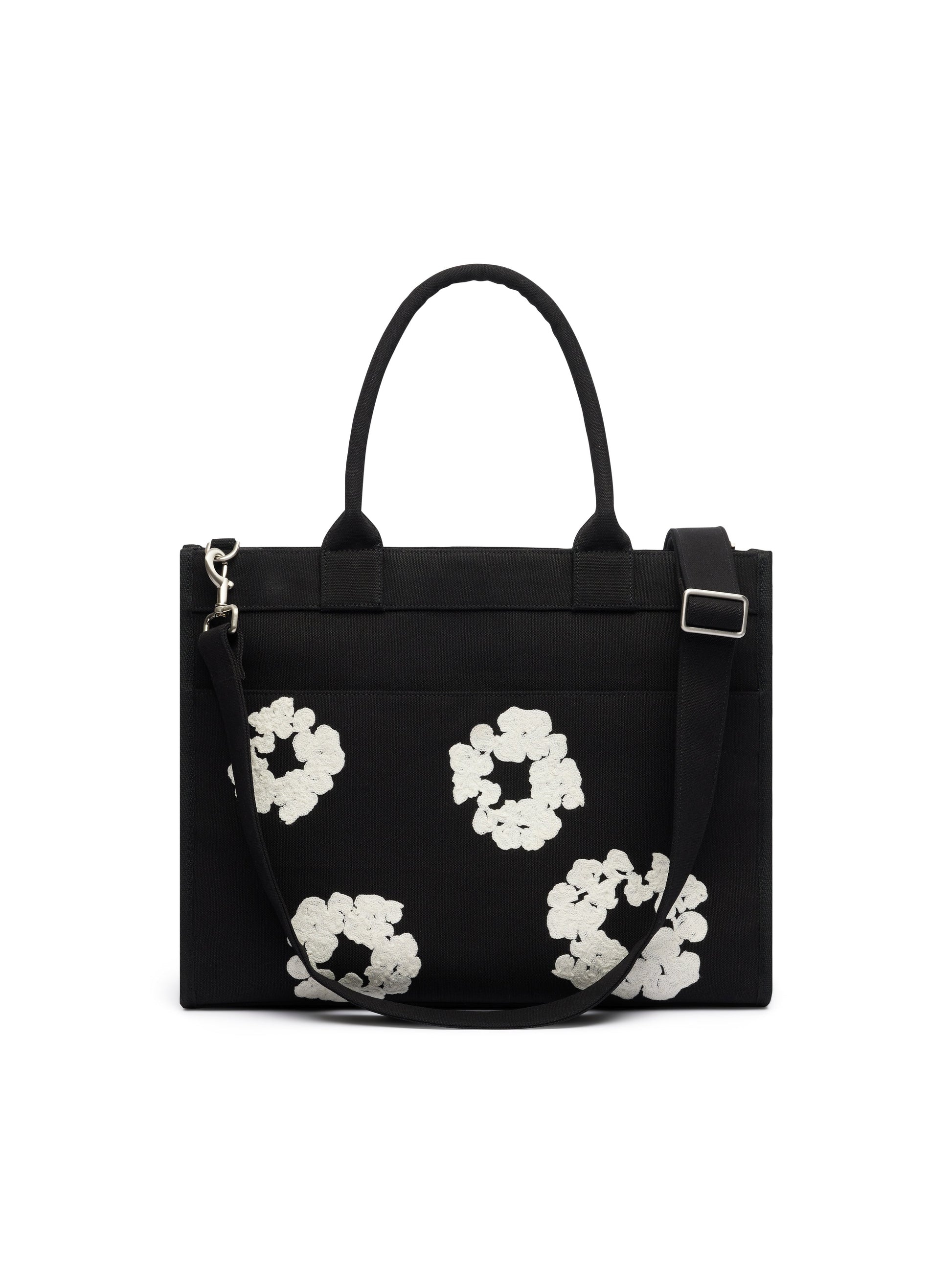 Cotton Wreath Canvas Bag Large