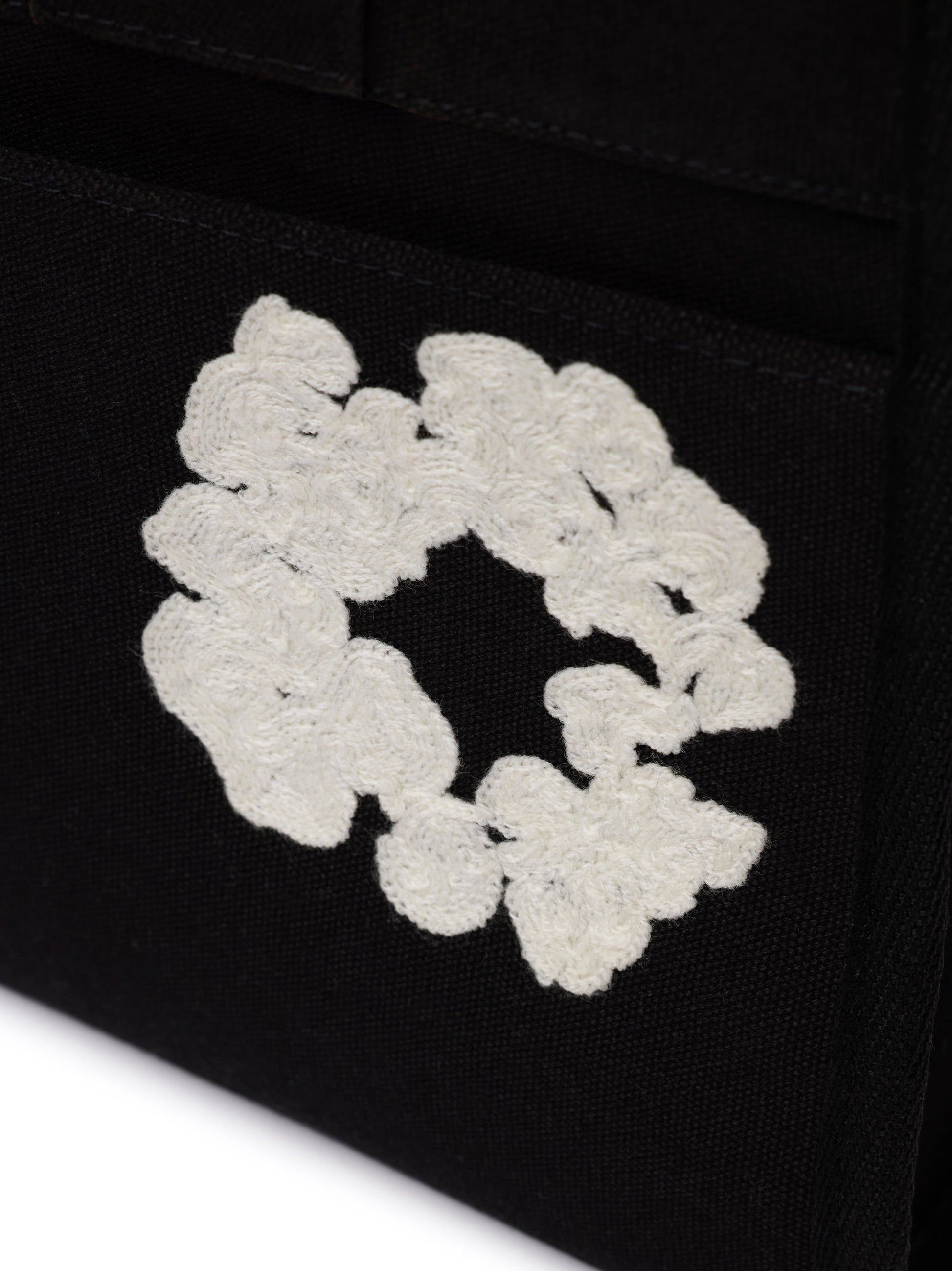 Cotton Wreath Canvas Bag Small – view 4