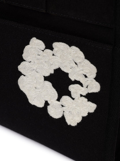 Cotton Wreath Canvas Bag Small – view 4