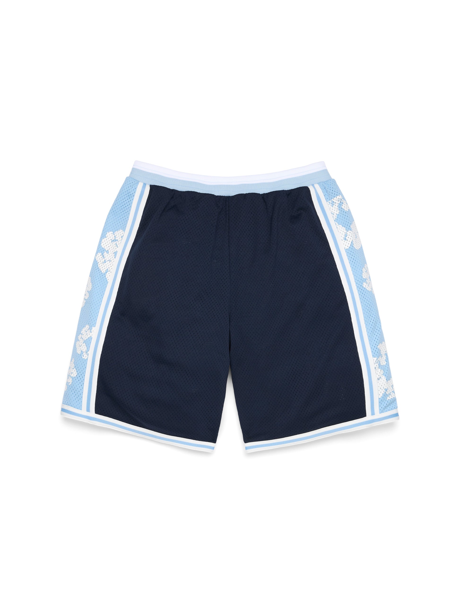 Cotton Wreath 90s Basketball Shorts Blue – view 2