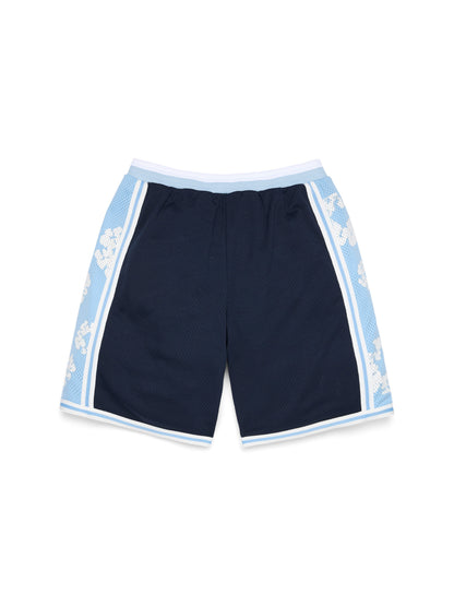 Cotton Wreath 90s Basketball Shorts Blue – view 2