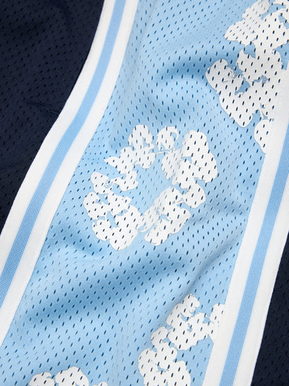 Cotton Wreath 90s Basketball Shorts Blue – view 3