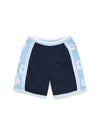 Cotton Wreath 90s Basketball Shorts Blue