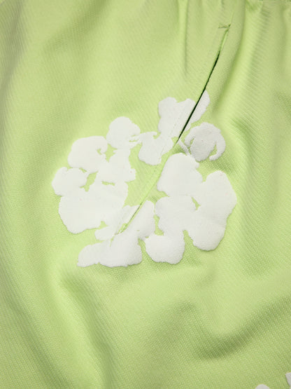 Cotton Wreath Baggy Sweatpants Mint – view 3