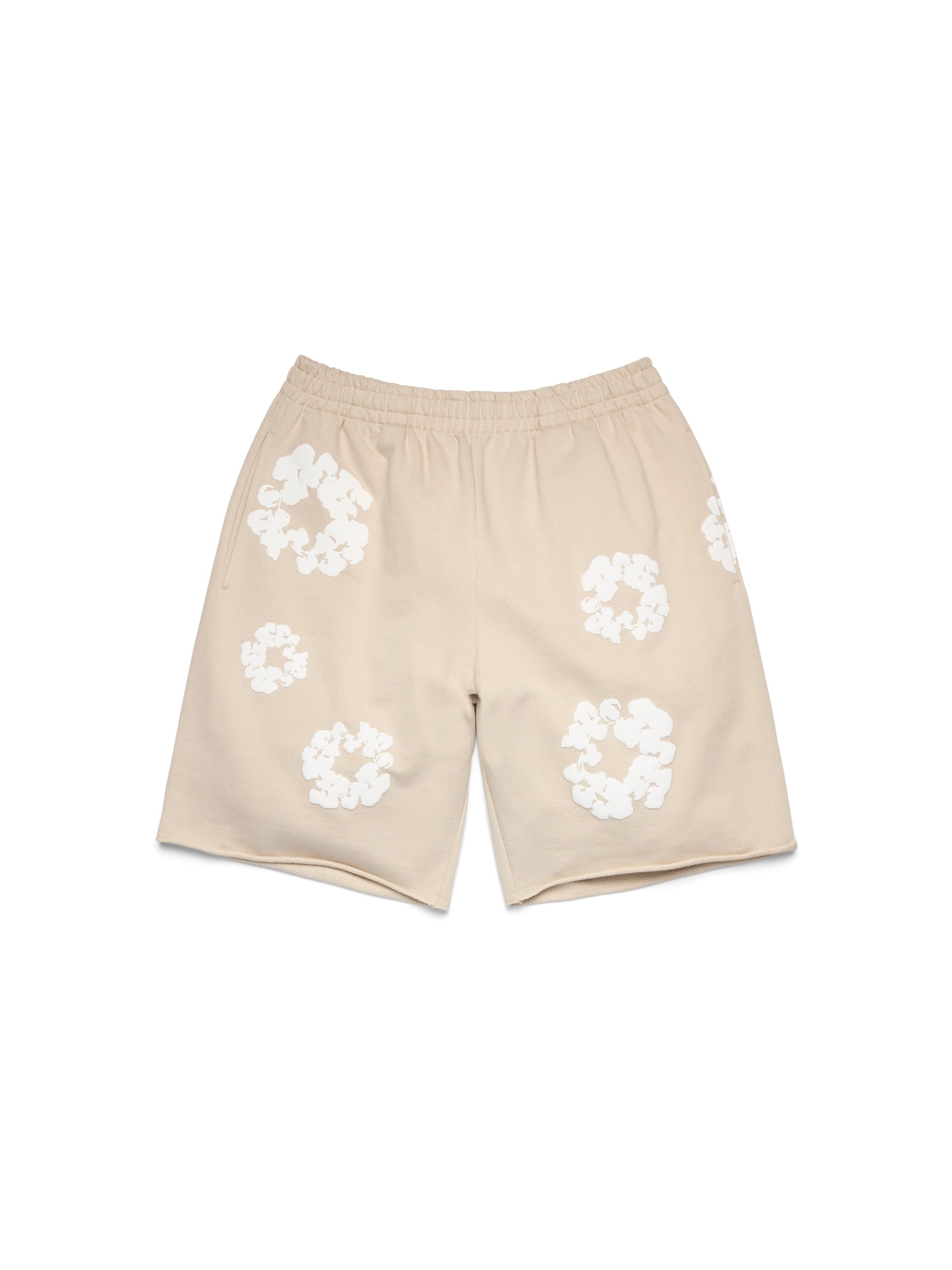 Cotton Wreath Sweatshorts Cream