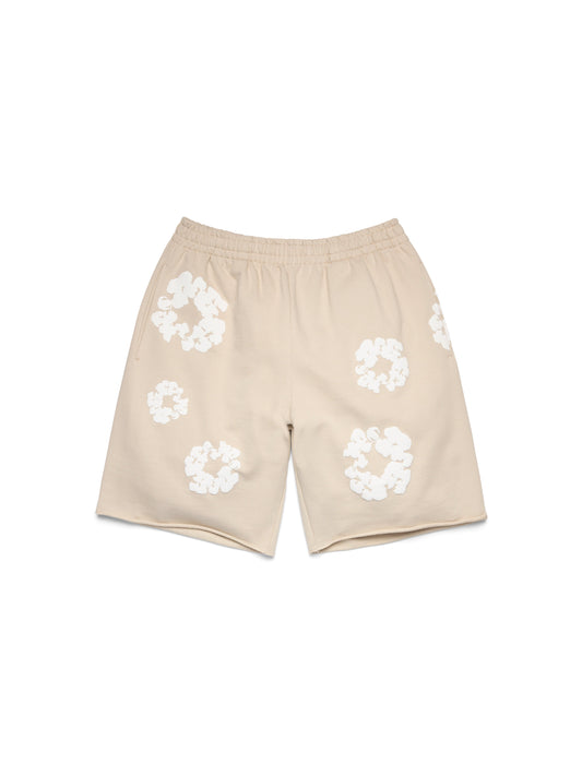 Cotton Wreath Sweatshorts Cream