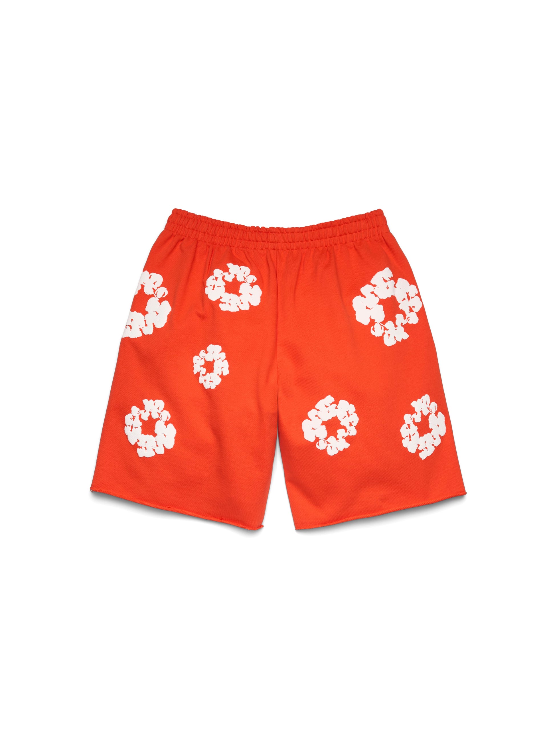 Cotton Wreath Sweatshorts Dark Orange – view 2