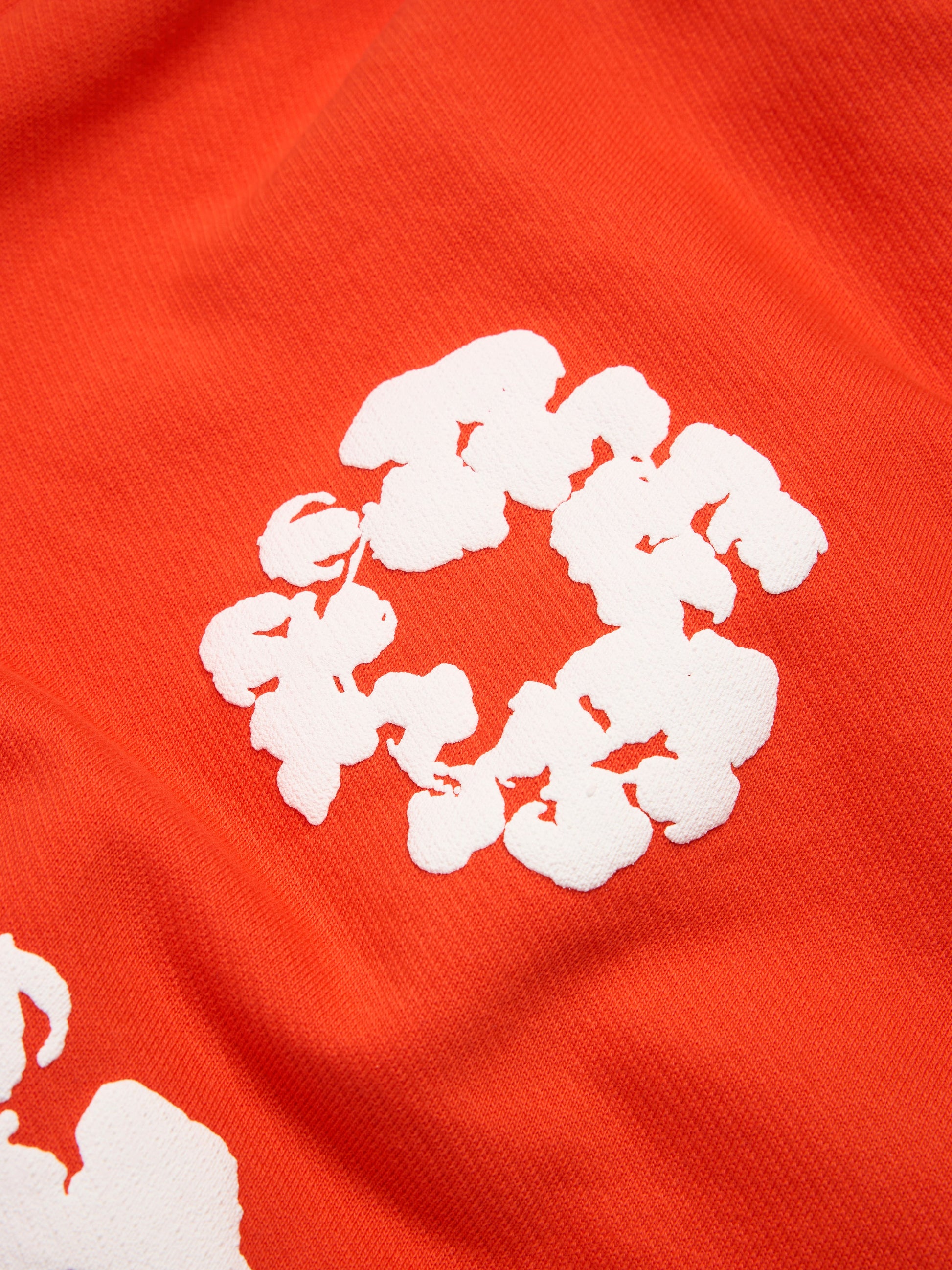 Cotton Wreath Sweatshorts Dark Orange – view 3