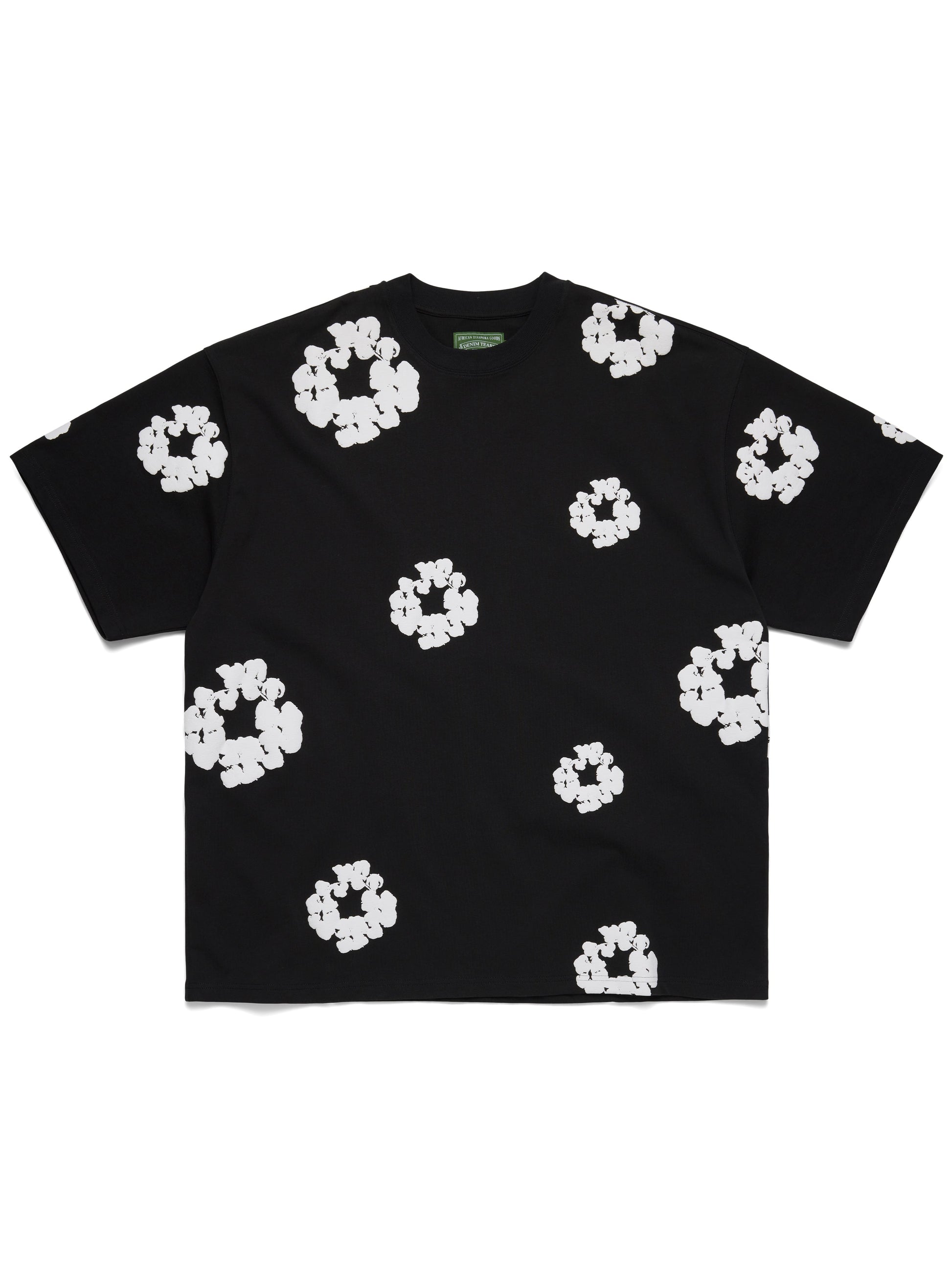 Cotton Wreath 2000s Tee Black
