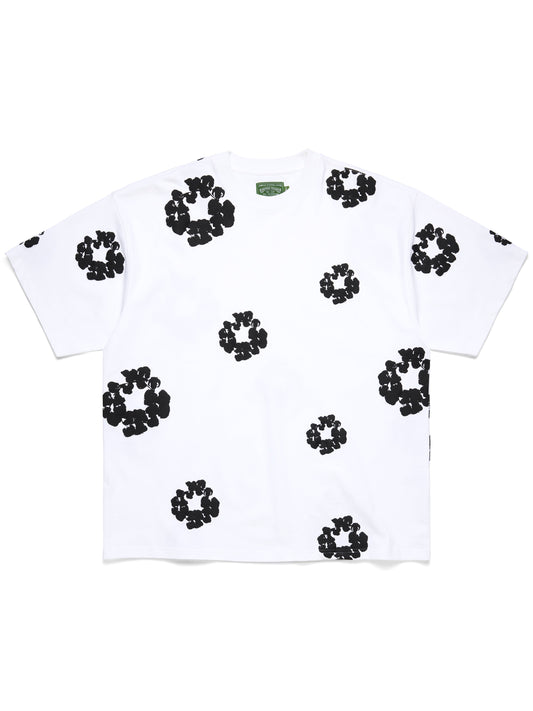 Cotton Wreath 2000s Tee White