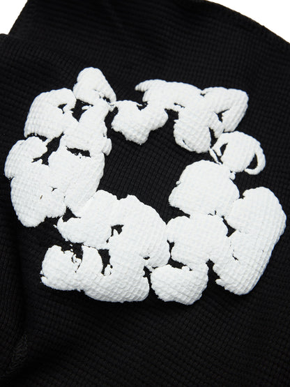 Thermal Cotton Wreath Durag Black