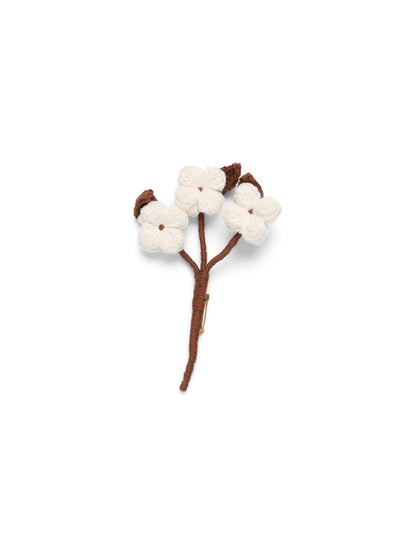 Crochet Cotton Boutonniere