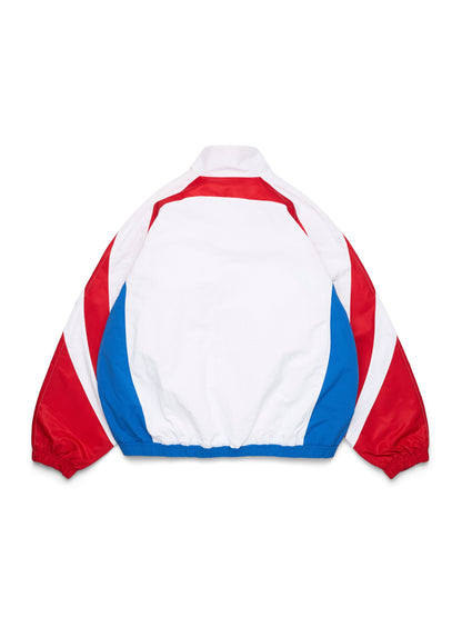 Cuba Stripe Track Jacket Red/White/Blue – view 2