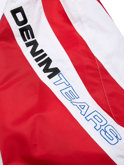 Cuba Stripe Track Jacket Red/White/Blue – view 3