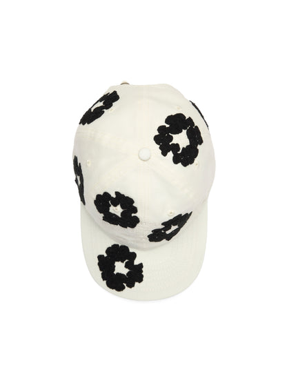 Denim Cotton Wreath Cap White – view 2