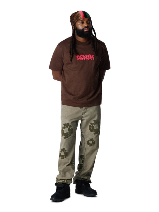 Handstyle Tee Brown